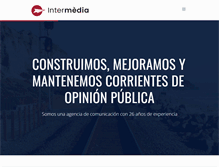 Tablet Screenshot of intermedia.es